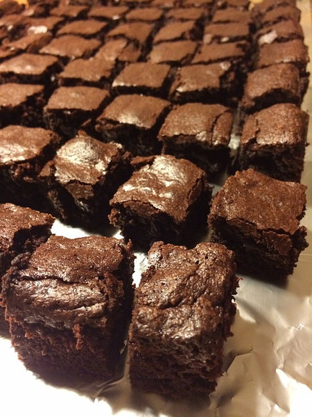Decadent healthy brownie
